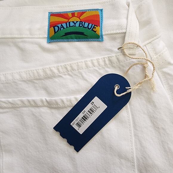 AG Adriano Goldschmied Mantra Barrel Wide Leg Jeans White Bull Denim Sirocco 29 - Picture 4 of 11